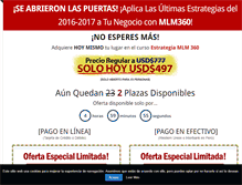 Tablet Screenshot of estrategiamlm360.com